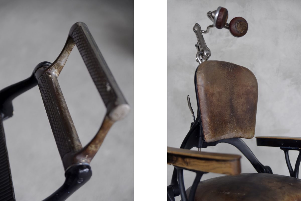 Zabytkowy fotel dentystyczny Ritter, USA / Francja, lata 20. - Industrial design od GARAGE GARAGE
