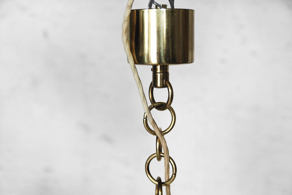 Duża lampa Kaiser Leuchten ze szkłem Mazzega Murano - Hollywood Regency design od garage garage