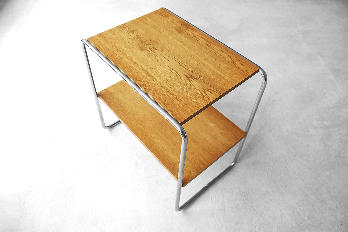 Wariant stolika B12, proj. Marcel Breuer dla Thonet – Bauhaus design od garage garage