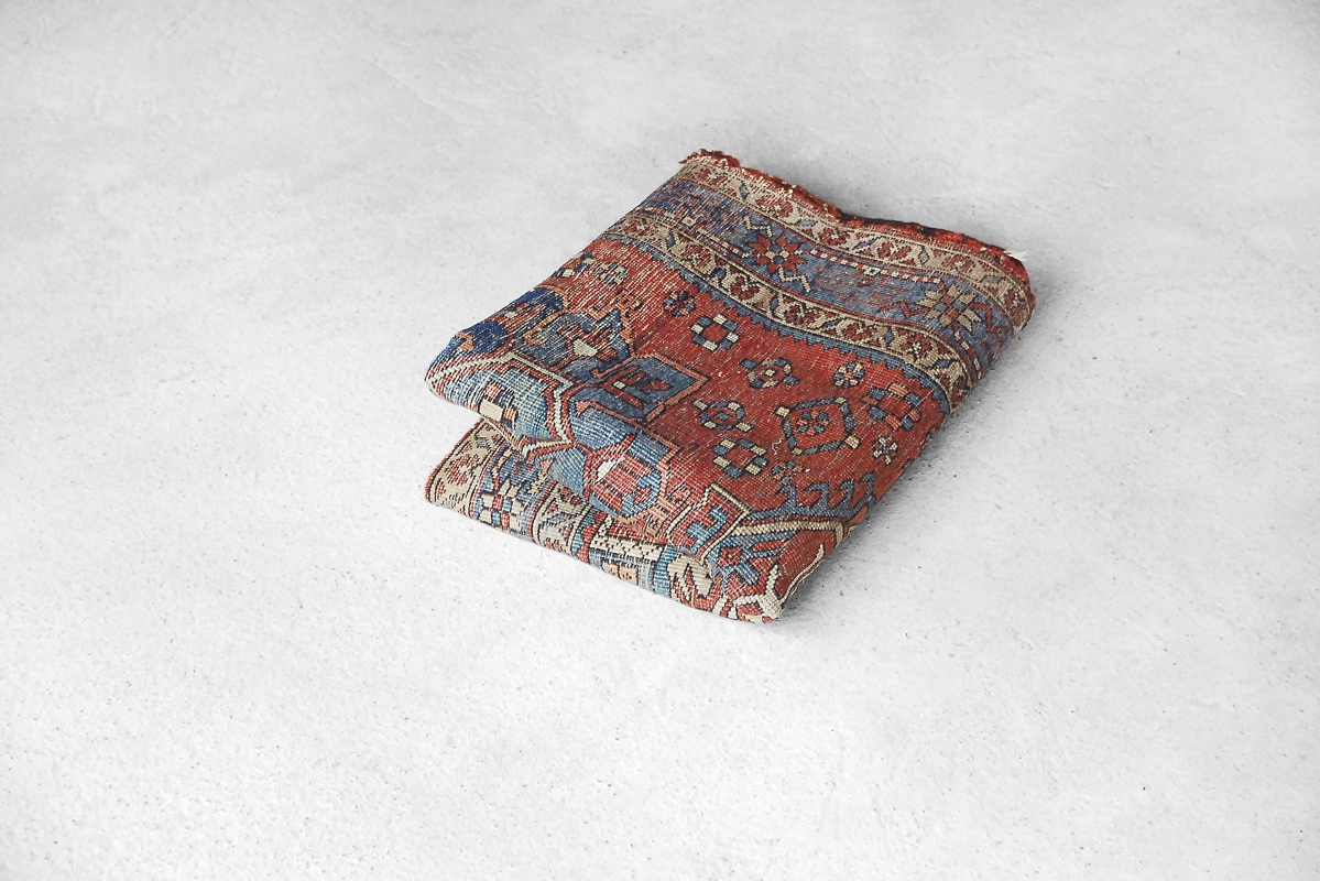 Antyczny dywan perski Heriz, vintage design - orientalne dywany od garage garage