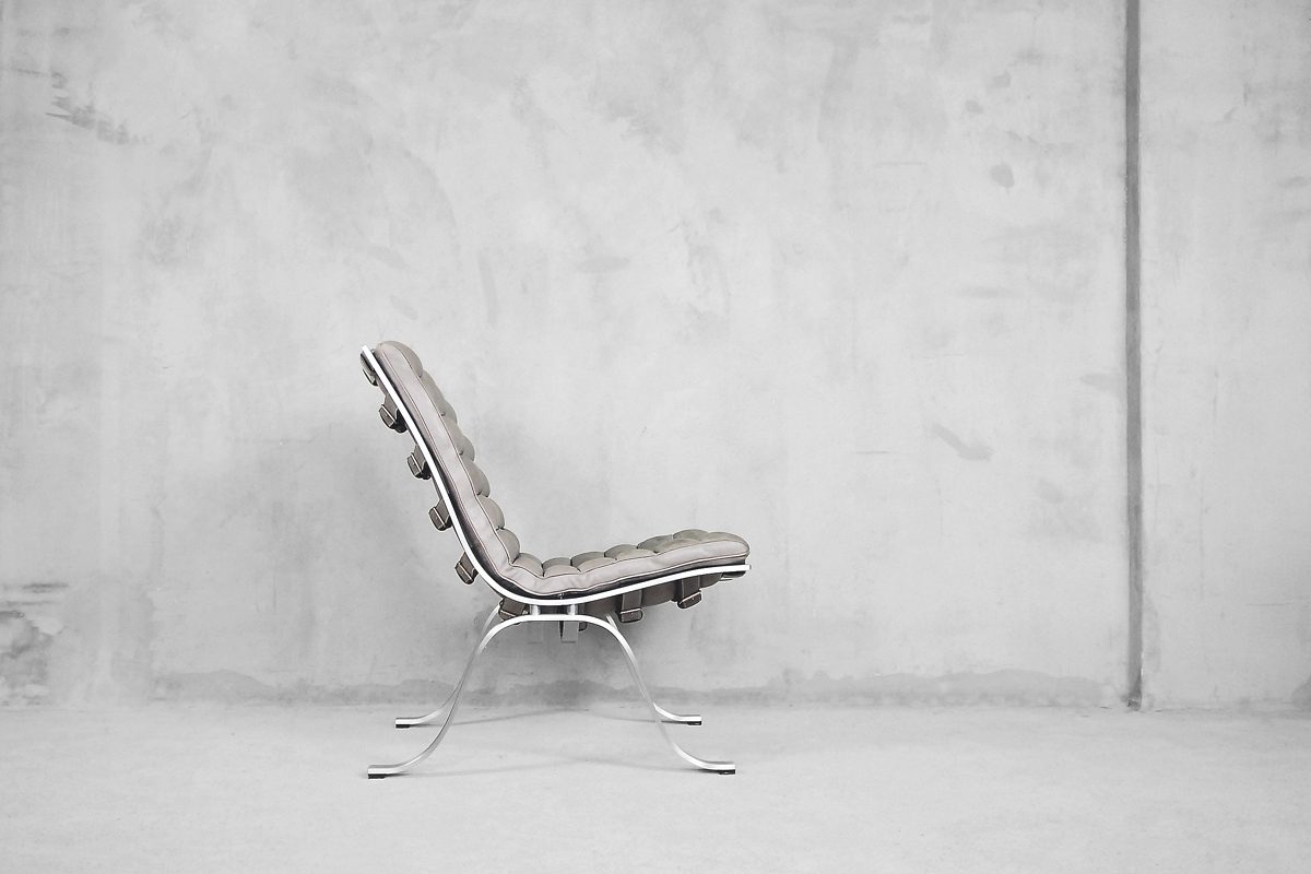 Vintage fotel Ariet, proj. Arne Norell, Szwecja, lata 60 – Modern design od garage garage