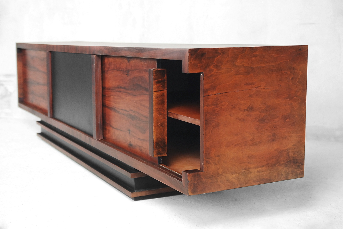 Palisandrowy sideboard Art Deco – klasyczny design od garage garage
