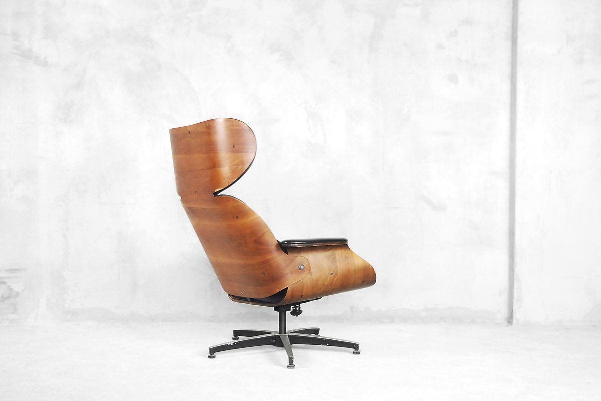 Fotel Mr. Chair, proj. George Mulhauser dla Plycraft – ikony designu od garage garage
