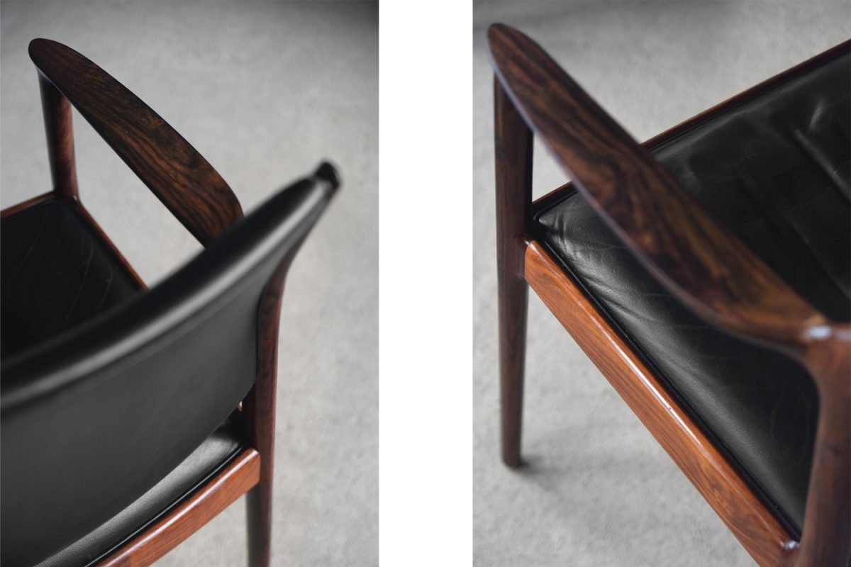 Krzesło do biurka, proj. T. Afdal, lata 60 - Mid-Century Modern design od garage garage