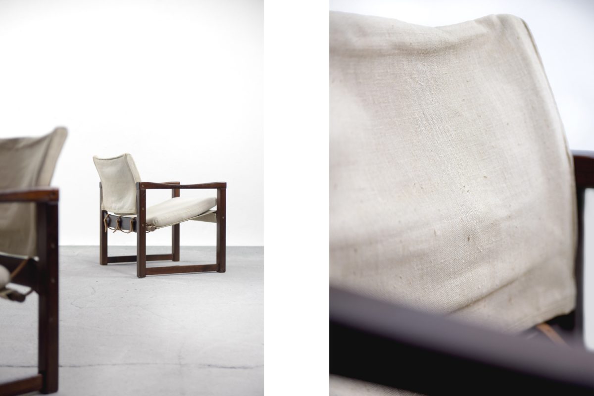 Para foteli Diana, proj. K. Mobring dla IKEA, Szwecja, lata 70. - Mid-Century Modern design od GARAGE GARAGE