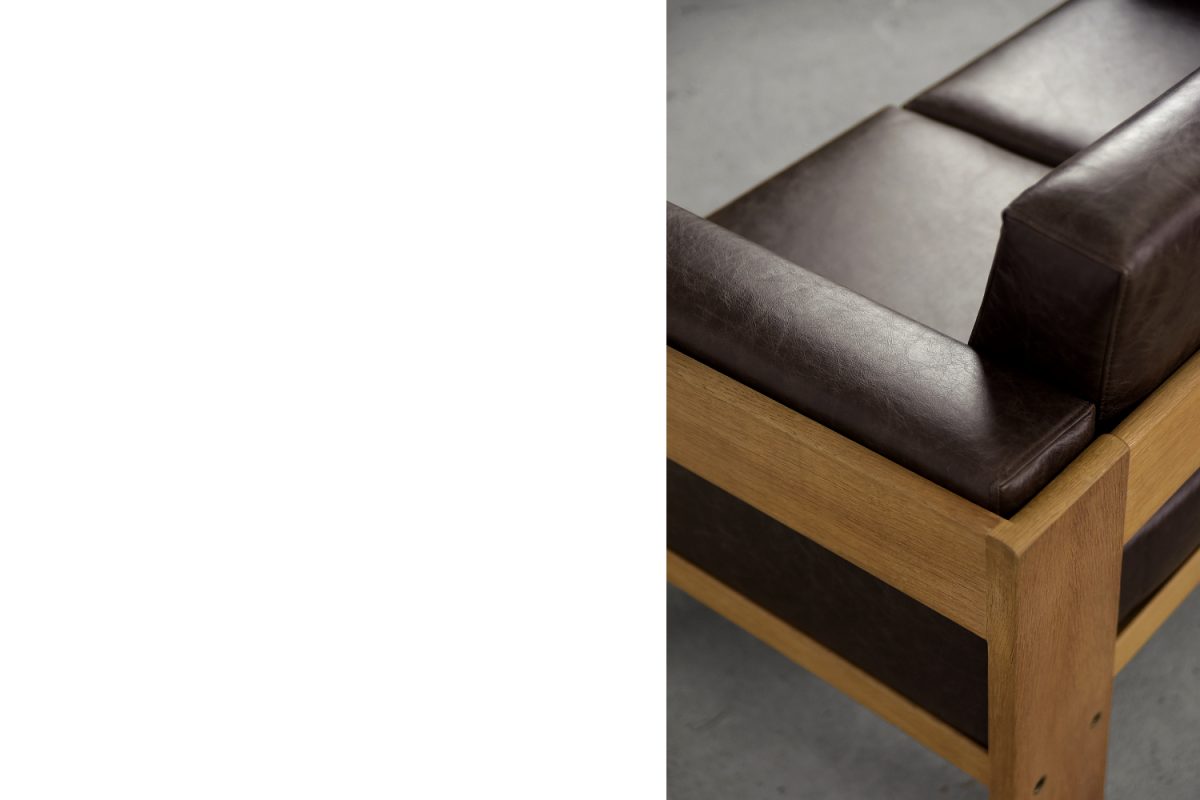 Skórzany komplet wypoczynkowy Bastiano, proj. Tobia Scarpa dla Haimi, Finlandia, lata 60. - Bauhaus design od GARAGE GARAGE