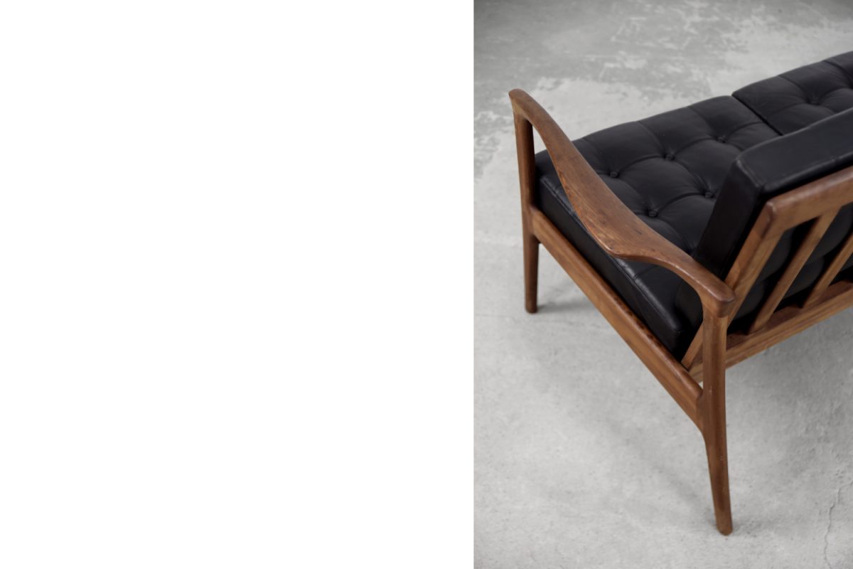 Sofa trzyosobowa Böja, proj. Carl-Erik Johansson dla Bejra Möbel, Szwecja, lata 60. - Mid-Century Modern design od GARAGE GARAGE