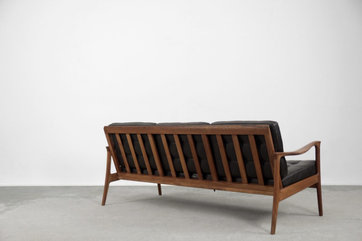 Sofa trzyosobowa Böja, proj. Carl-Erik Johansson dla Bejra Möbel, Szwecja, lata 60. - Mid-Century Modern design by GARAGE GARAGE