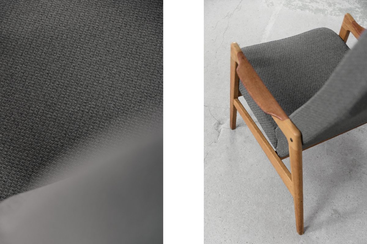 Fotel z wysokim oparciem OPE Möbler, Szwecja, lata 60. - Mid-Century Modern design od GARAGE GARAGE