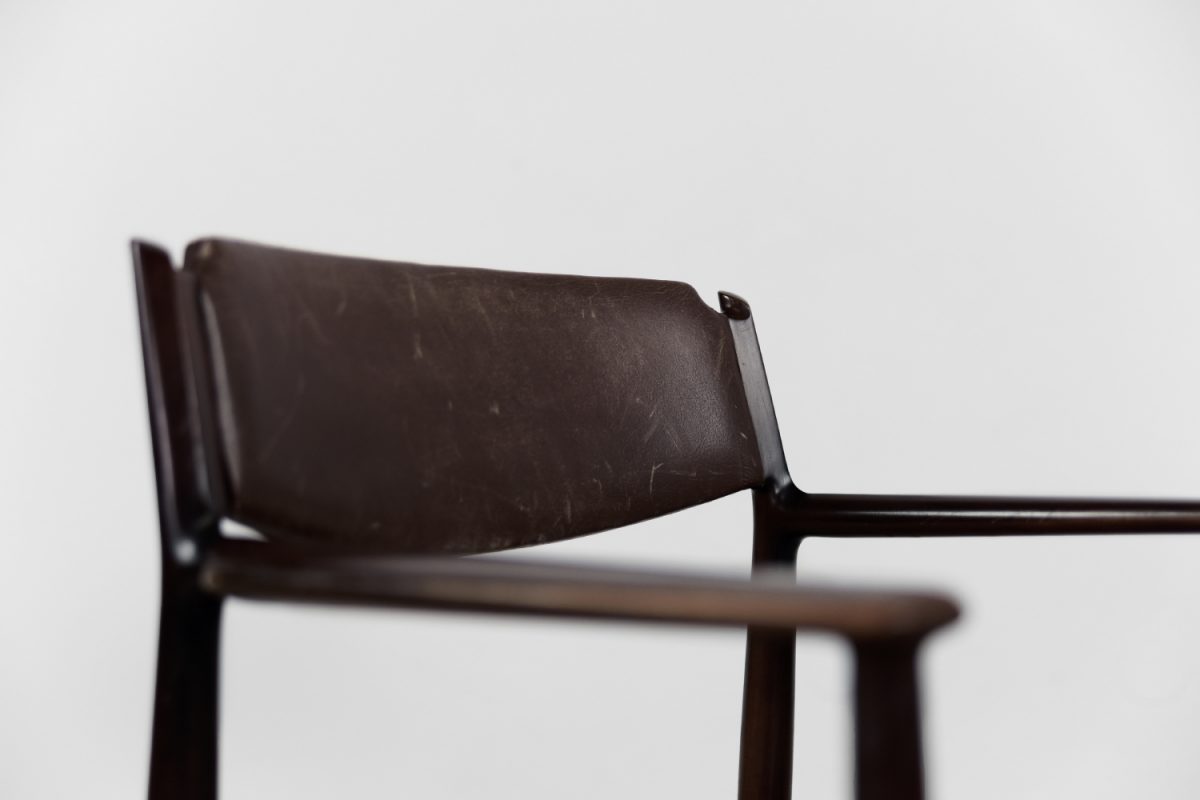 Modernistyczne krzesło, proj. Arne Vodder, Dania, lata 60. - Mid-Century Modern design od GARAGE GARAGE