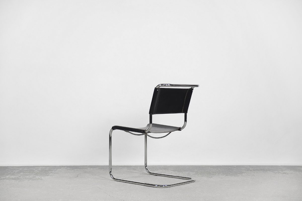 Krzesło S33, proj. Mart Stam dla Thonet, Niemcy, lata 60. - Bauhaus design od GARAGE GARAGE