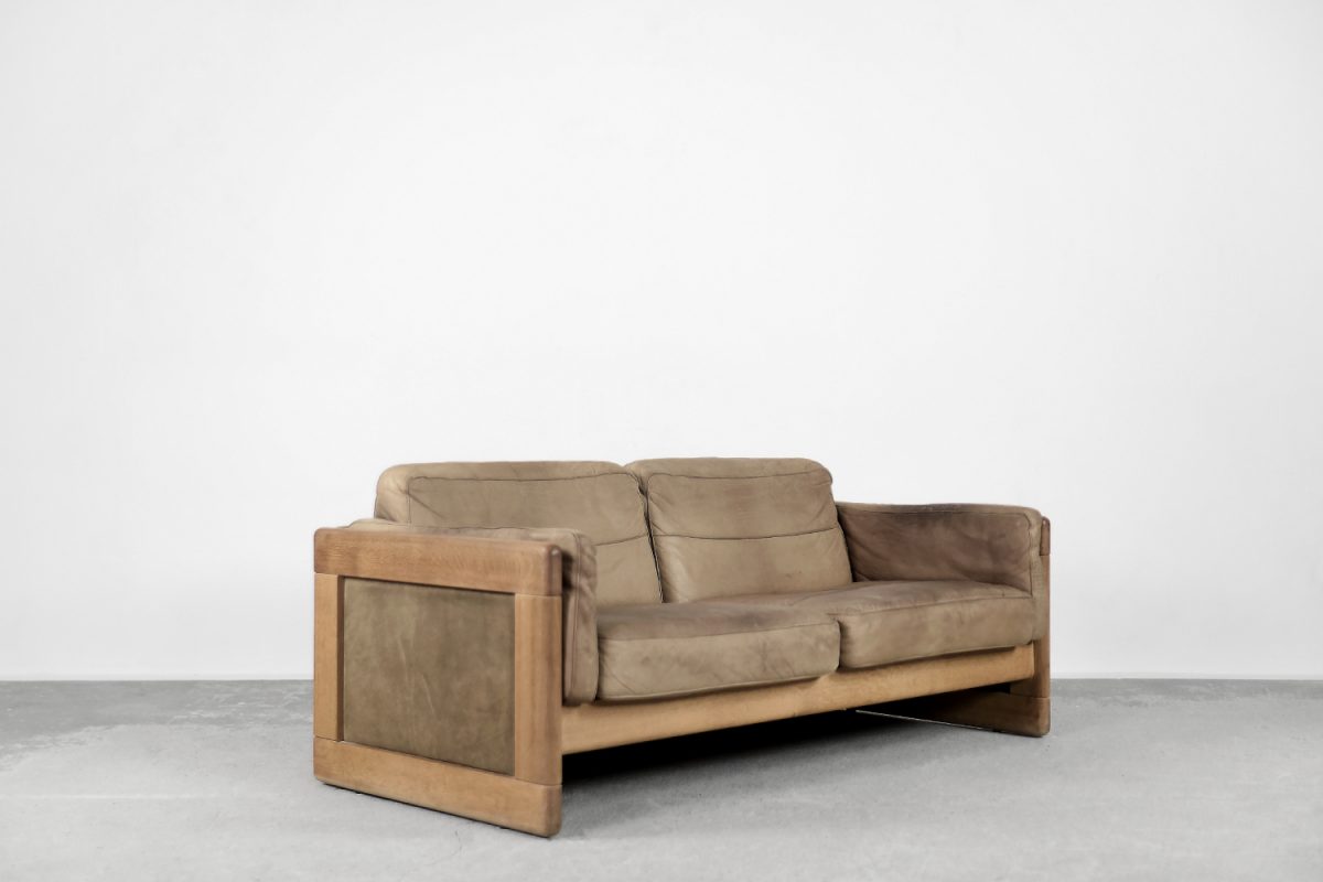 Sofa skórzana, Skandynawia, lata 70. - Mid-Century Modern design by GARAGE GARAGE