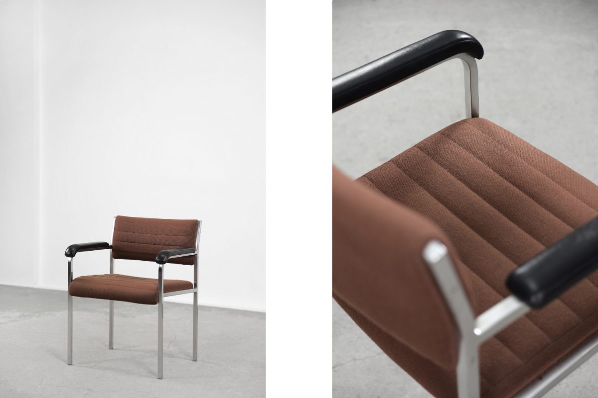 Para foteli biurowych, Fröscher Sitform, Niemcy, lata 70. - Mid-Century Modern design by GARAGE GARAGE