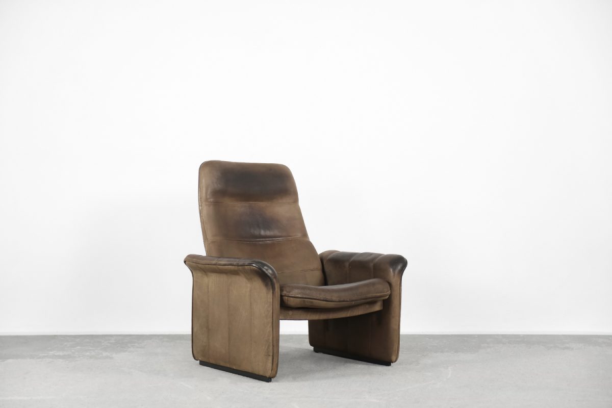 Skórzany fotel De Sede DS-50, Szwajcaria, lata 70. - Industrial design od GARAGE GARAGE