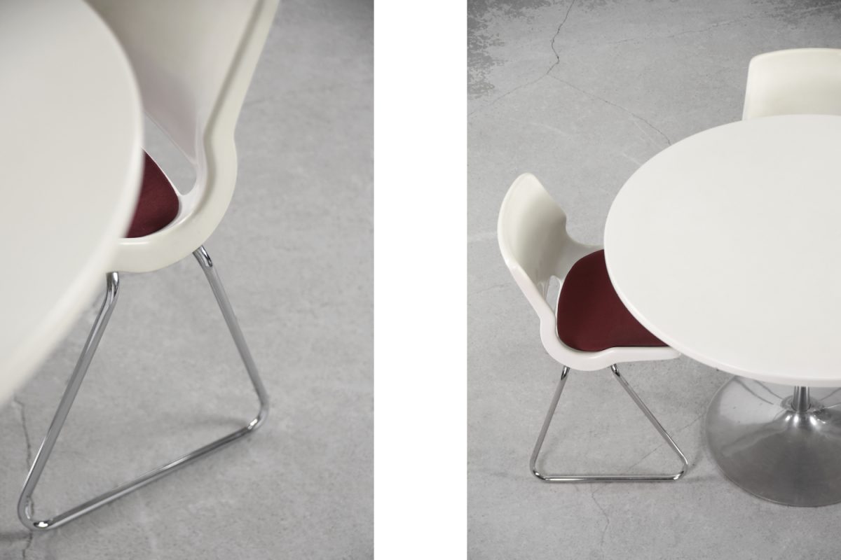 Komplet 5 krzeseł, proj. Svante Schöblom dla Overman, Szwecja, lata 70. - Mid-Century Modern design by GARAGE GARAGE