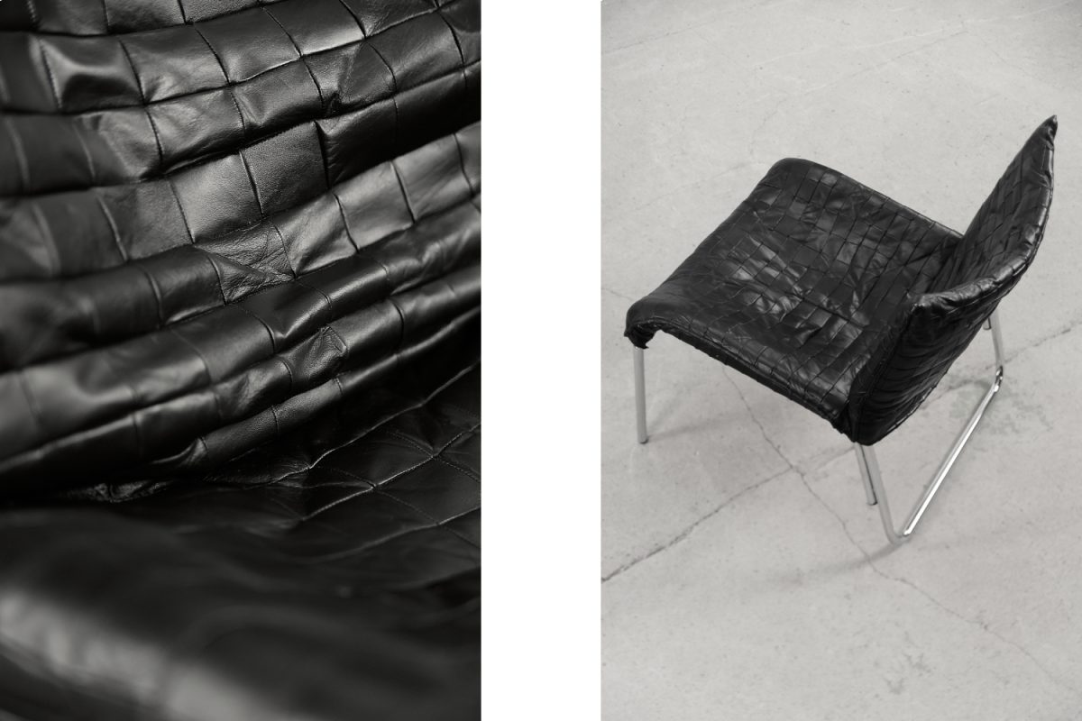 Para foteli ze skóry, Skandynawia, lata 60. - Mid-Century Modern design od GARAGE GARAGE