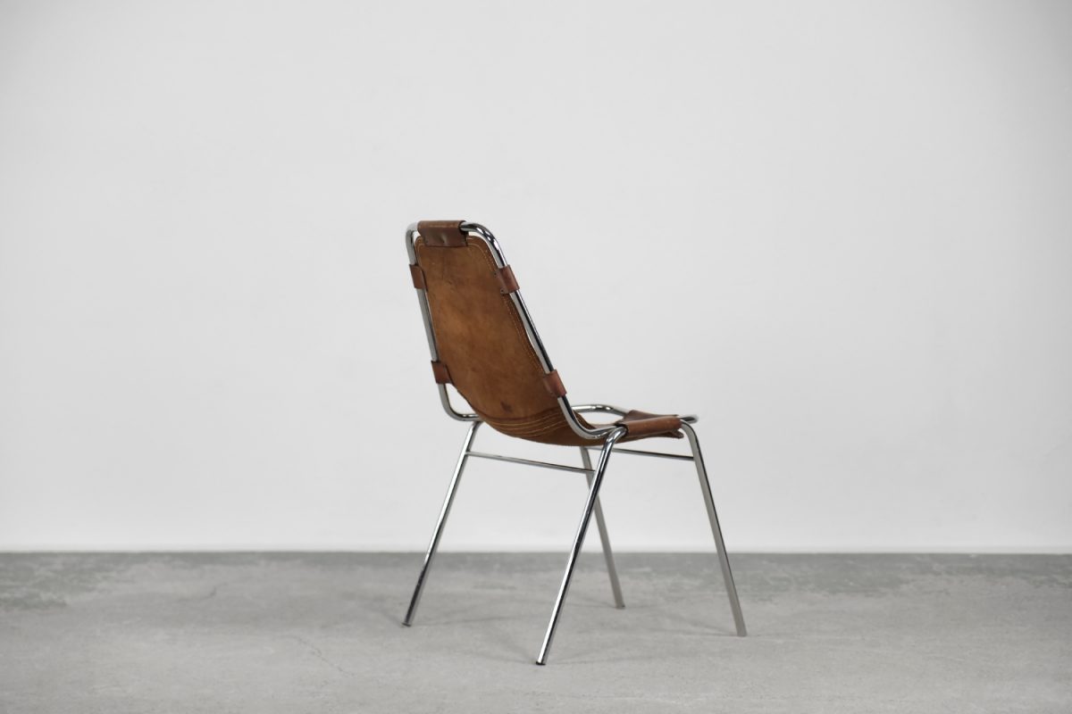 Krzesło Les Arcs, proj. Charlotte Perriand, Francja, lata 60. - Mid-Century Modern design od GARAGE GARAGE