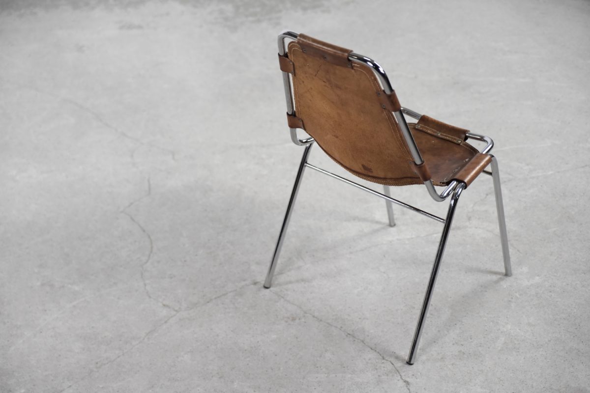 Krzesło Les Arcs, proj. Charlotte Perriand, Francja, lata 60. - Mid-Century Modern design od GARAGE GARAGE