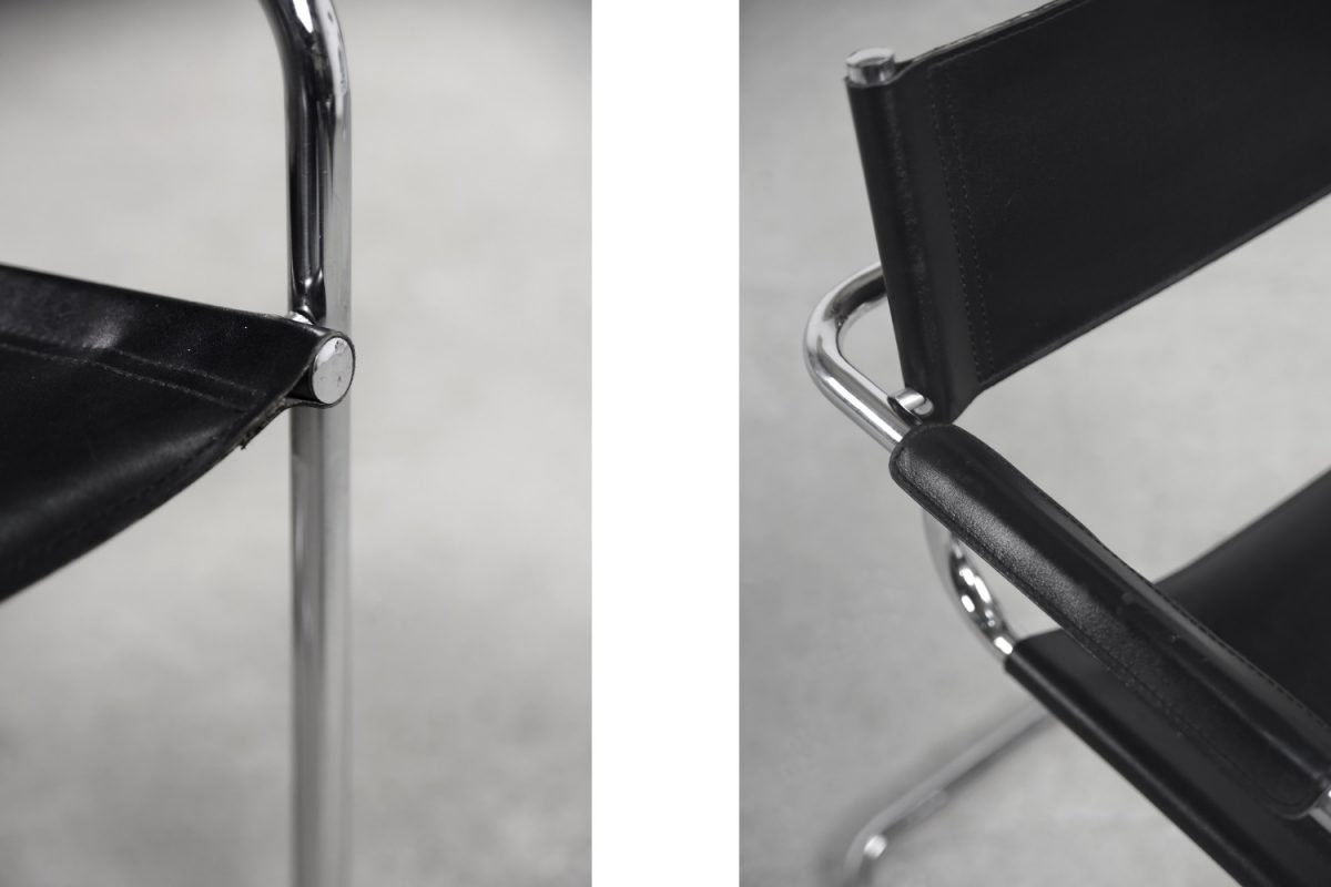 Komplet 5 krzeseł wspornikowych, Niemcy, lata 60. - Bauhaus design od GARAGE GARAGE