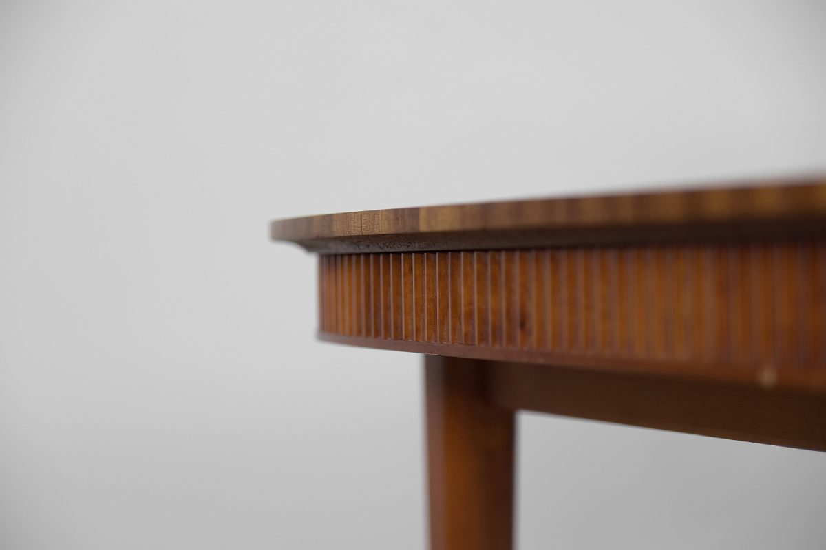 Mahoniowy stół jadalniany, Dania, lata 60. - Mid-Century Modern design by GARAGE GARAGE