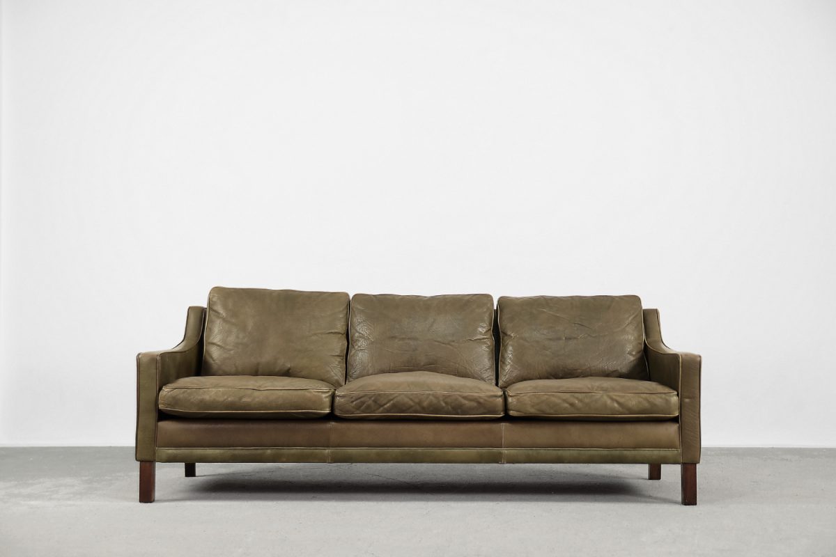 Skórzana sofa President, proj. Ingemar Thillmark, OPE Möbler, Szwecja, lata 60. - Mid-Century Modern design by GARAGE GARAGE