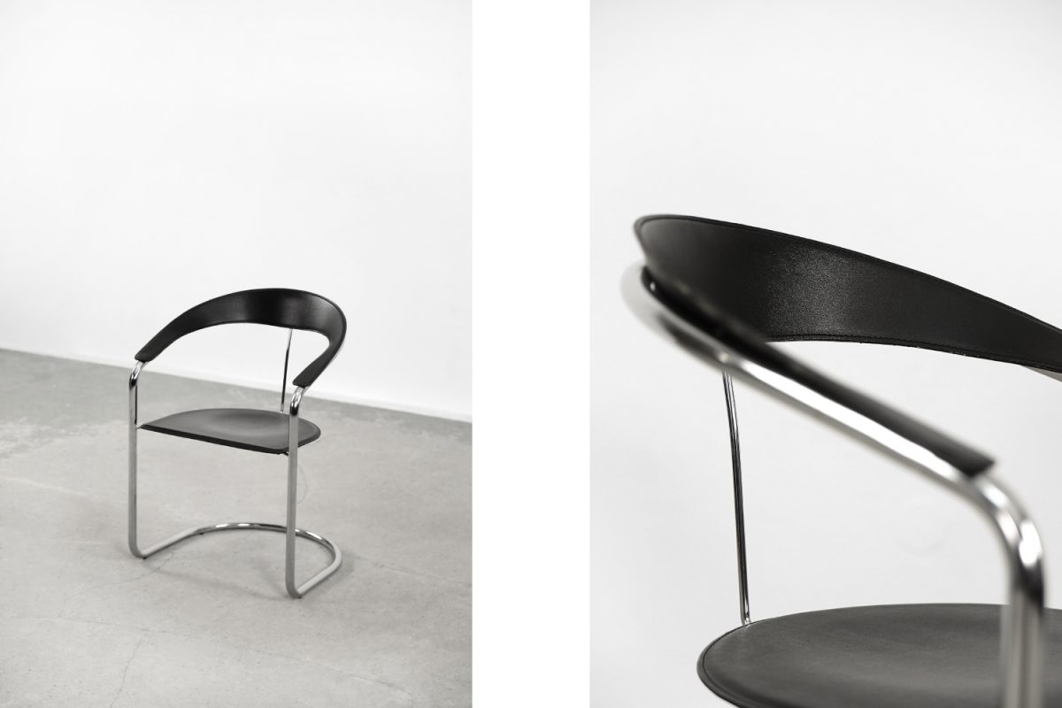 Minimalistyczne krzesło Canasta, Arrben, Włochy, lata 60. - Minimalizm design od GARAGE GARAGE