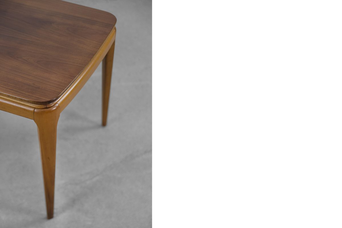 Stolik kawowy z drewna czereśniowego, Dania, lata 50. - Mid-Century Modern design by GARAGE GARAGE