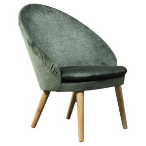 Vintage Mid-Century Danish Modern Oak & Fabric Easy Chair 301 by Ejvind A. Johansson for Godtfred H. Petersen, 1950s