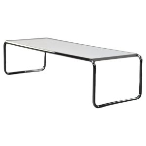 Niski stolik kawowy Laccio Kiga – proj. Marcel Breuer – Gavina – Włochy – lata 60