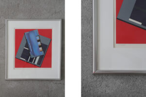 Serigrafia barwna – Peder Duke – Kompozycja – 1989