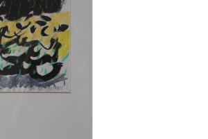 Technika mieszana na papierze – Johan Adam Linneballe – Sommer I haven III – 1993