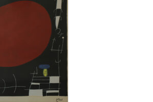 Litografia kolorowa – Joan Miró – Soleil et Étincelles – lata 60