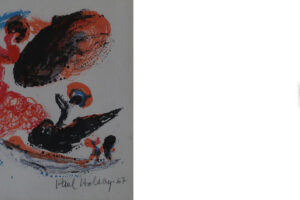 Litografia kolorowa – Paul Holsby – Spansk dans – 1967