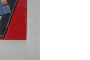 Serigrafia barwna – Peder Duke – Kompozycja – 1989