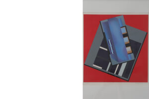 Serigrafia barwna – Peder Duke – Kompozycja – 1989