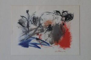 Litografia kolorowa – Paul Holsby – 1962