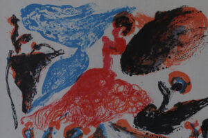 Litografia kolorowa – Paul Holsby – Spansk dans – 1967