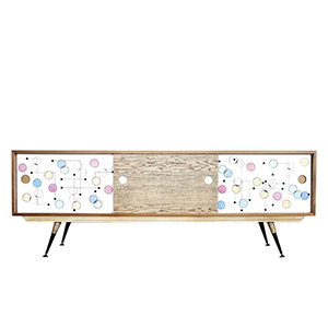 Sideboard z malaturą Atomic Funky – lata 60