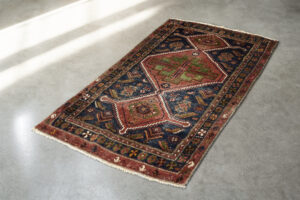 Nomadyczny dywan Tribal Shiraz Qashqai, Persja/Iran, lata 40. - Oriental design od GARAGE GARAGE