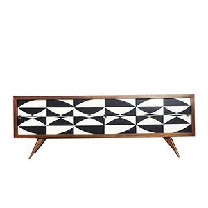 Sideboard z malaturą – Skandynawia – lata 60