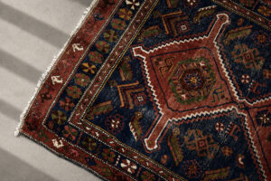 Nomadyczny dywan Tribal Shiraz Qashqai, Persja/Iran, lata 40. - Oriental design od GARAGE GARAGE