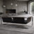 Brutalistyczna sofa skórzana – lata 50