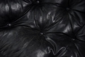 Skórzana sofa – proj. John-Bertil Häggström dla Swed-Form – Szwecja – lata 70
