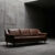 Skórzana sofa trzyosobowa – Dania – lata 70
