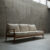 Elegancka trzyosobowa sofa rozkładana – proj. Eugen Schmidt dla Soloform – Niemcy – lata 60