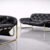 Skórzana sofa – proj. John-Bertil Häggström dla Swed-Form – Szwecja – lata 70