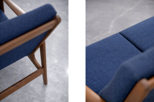 Komplet wypoczynkowy Mid-Century Modern – Parker Furniture – Australia – 1956 rok