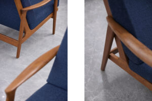 Komplet wypoczynkowy Mid-Century Modern – Parker Furniture – Australia – 1956 rok