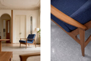 Komplet wypoczynkowy Mid-Century Modern – Parker Furniture – Australia – 1956 rok