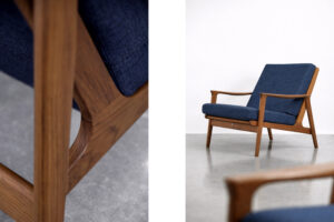Komplet wypoczynkowy Mid-Century Modern – Parker Furniture – Australia – 1956 rok